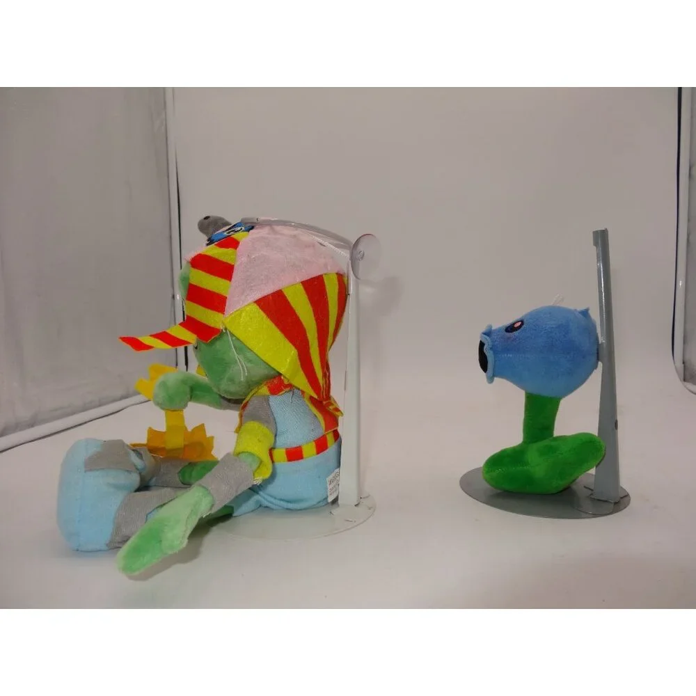 Plants Vs‎ Zombies Mummy Egyptian Ra Plush and Snow Pea Shooter Plush